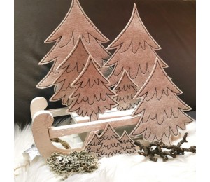 Stickserie ITH - Tannenwald - Stecker & Deko